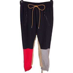 Rhude Flight Pant Size M Mens 3M Reflective Black Red Nylon Track Nwt